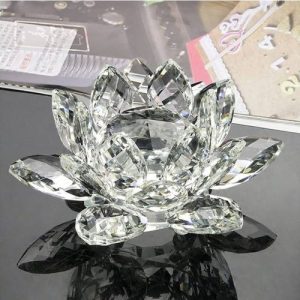 Flor de loto estrella de cristal feng shui decoración Decoart